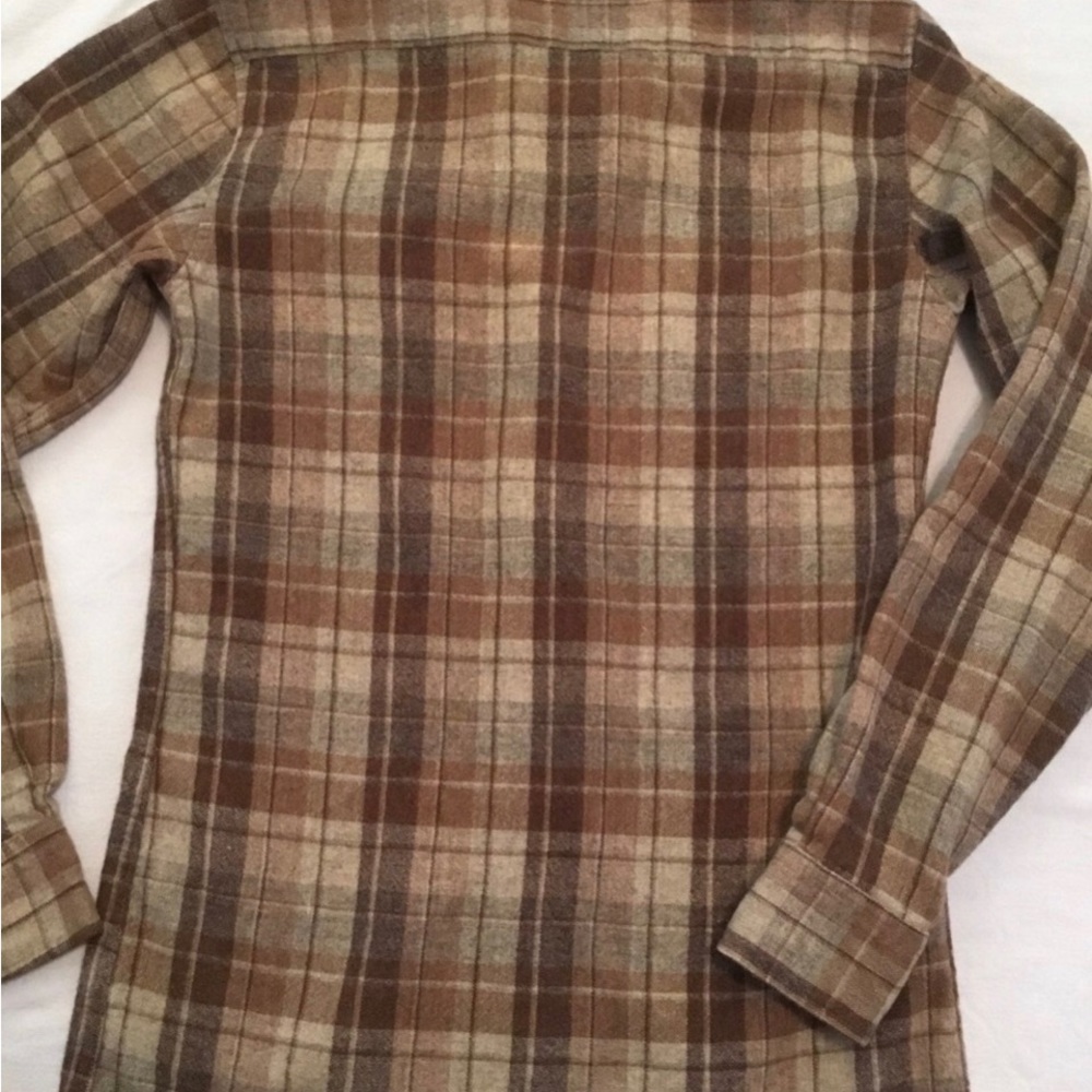 Vintage wool-blend shirt